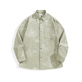 Men's Allover Jacquard Long-Sleeve Shirt